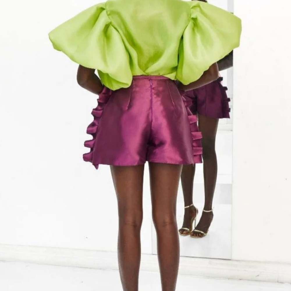 IMAD EDUSO purple short. - Picture 5 of 5